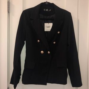 Misguided military blazer